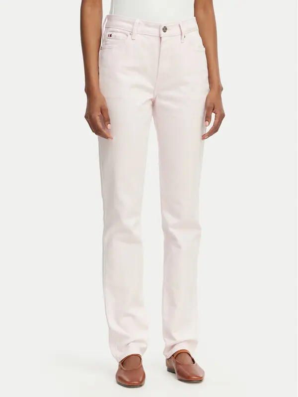 Tommy Hilfiger Tommy Hilfiger Traperice WW0WW48579 Svijetlo roza Slim Fit