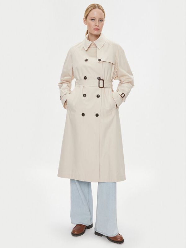 Tommy Hilfiger Tommy Hilfiger Trench WW0WW38947 Bež Regular Fit