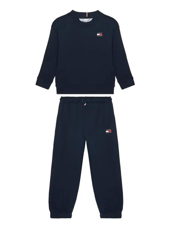 Tommy Hilfiger Tommy Hilfiger Trenerka KS0KS00708 M Tamnoplava Regular Fit
