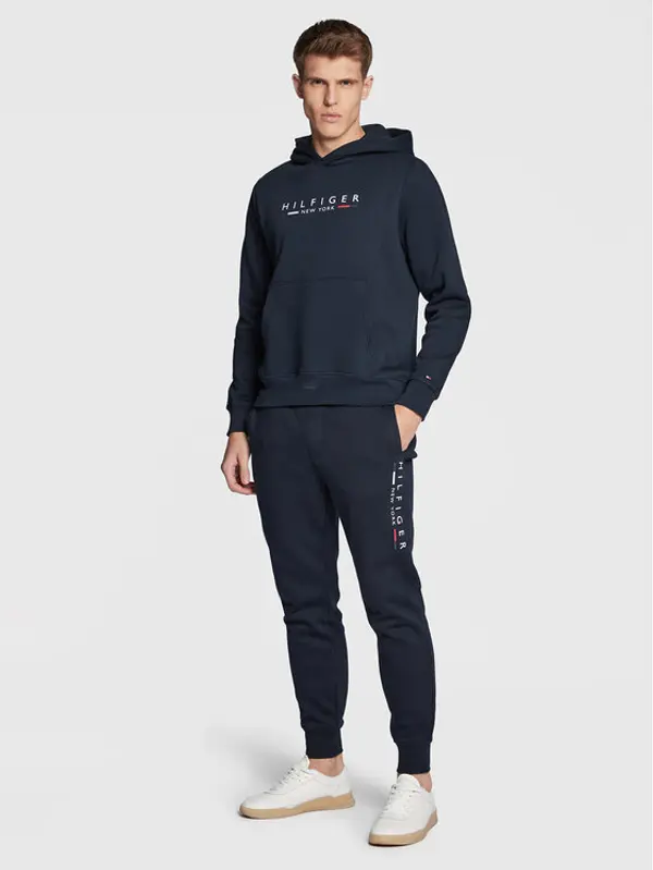Tommy Hilfiger Tommy Hilfiger Trenerka New York MW0MW29730 Tamnoplava Regular Fit