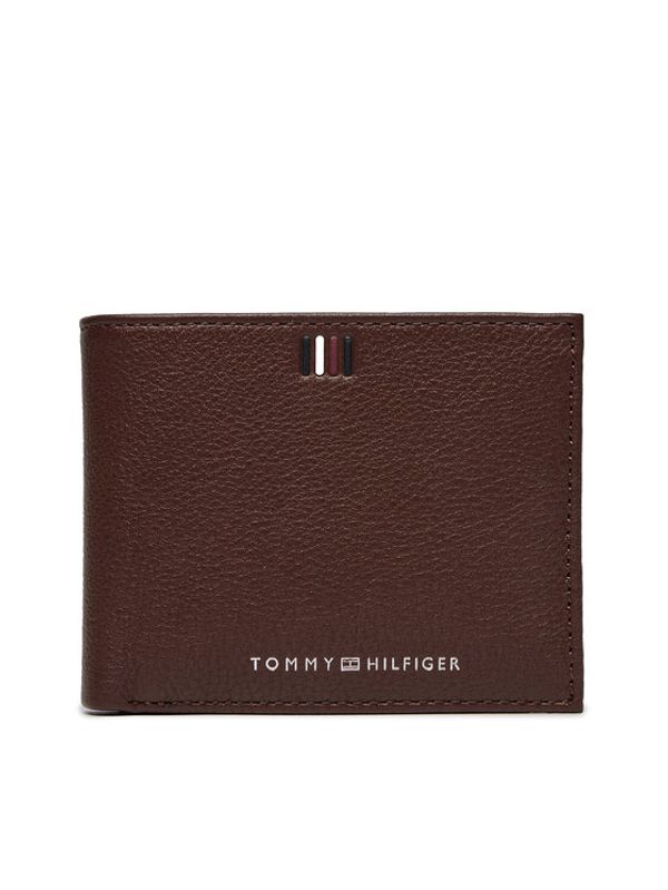 Tommy Hilfiger Tommy Hilfiger Veliki muški novčanik Th Central Mini Cc Wallet AM0AM11854 Smeđa