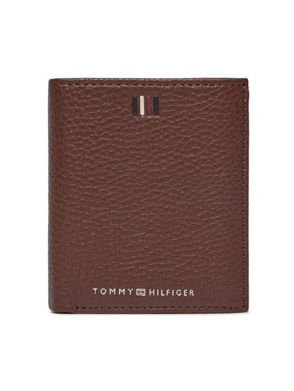 Tommy Hilfiger Tommy Hilfiger Veliki muški novčanik Th Central Trifold AM0AM11851 Smeđa