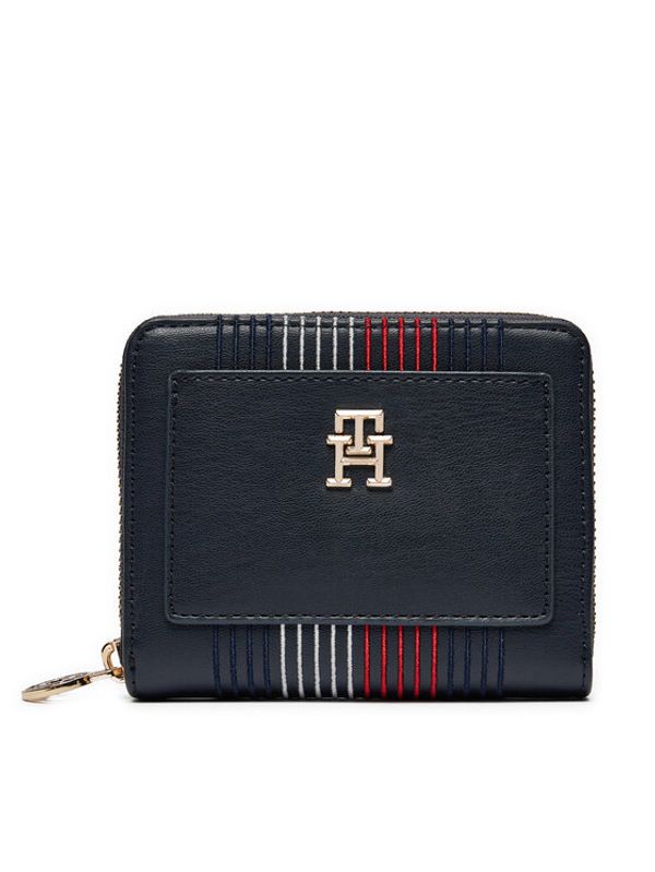 Tommy Hilfiger Tommy Hilfiger Veliki ženski novčanik Distinct Med Za Corp AW0AW16737 Tamnoplava