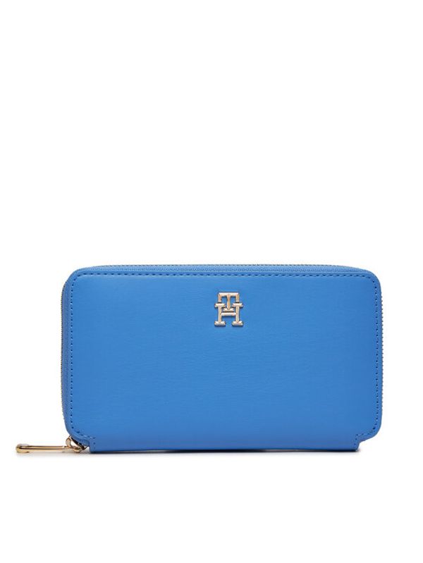 Tommy Hilfiger Tommy Hilfiger Veliki ženski novčanik Iconic Tommy Large Za AW0AW16009 Plava