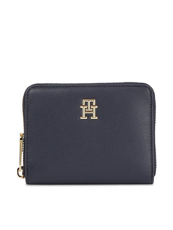Tommy Hilfiger Tommy Hilfiger Veliki ženski novčanik Poppy Plus Med Za AW0AW15259 Tamnoplava