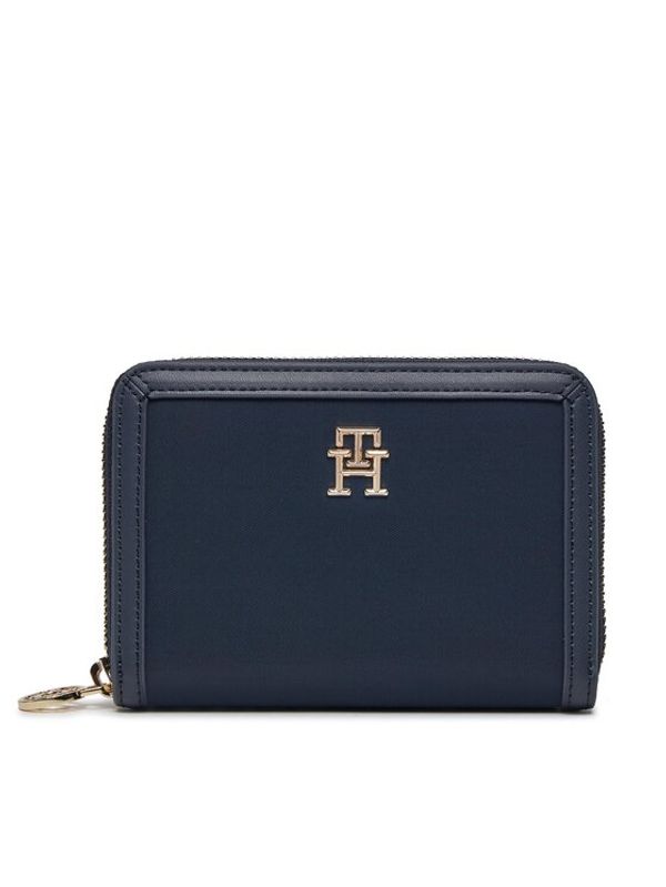 Tommy Hilfiger Tommy Hilfiger Veliki ženski novčanik Th Essential S Med Za AW0AW15754 Tamnoplava