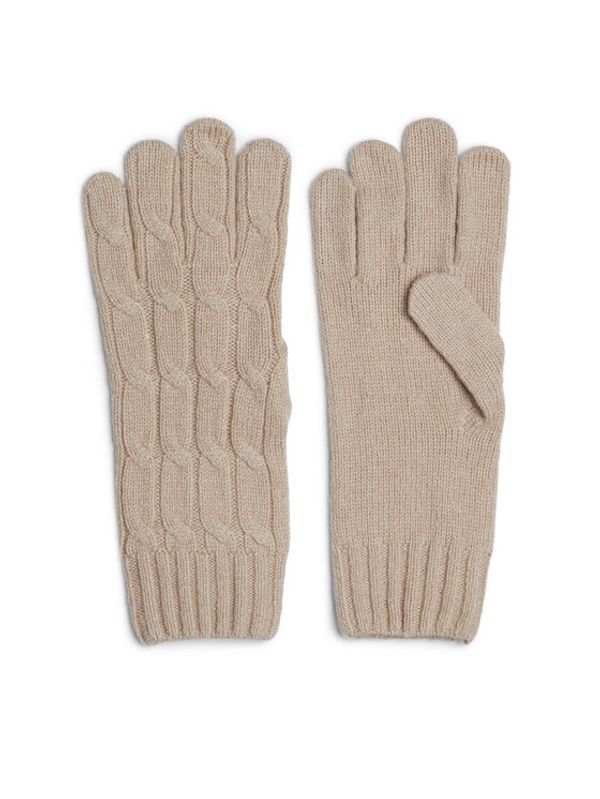 Tommy Hilfiger Tommy Hilfiger Ženske rukavice Naval AW0AW16664 Bež