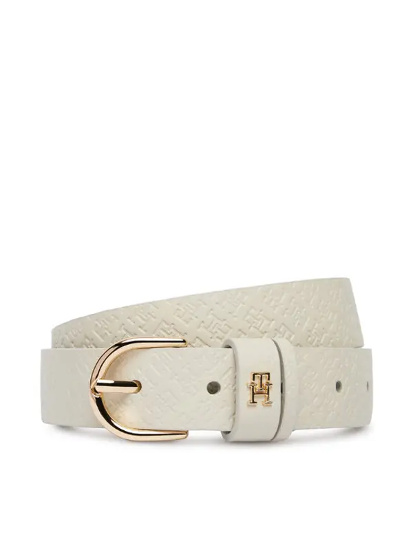 Tommy Hilfiger Tommy Hilfiger Ženski remen Ess Effortless 2.5 Go Mono AW0AW18856 Bijela