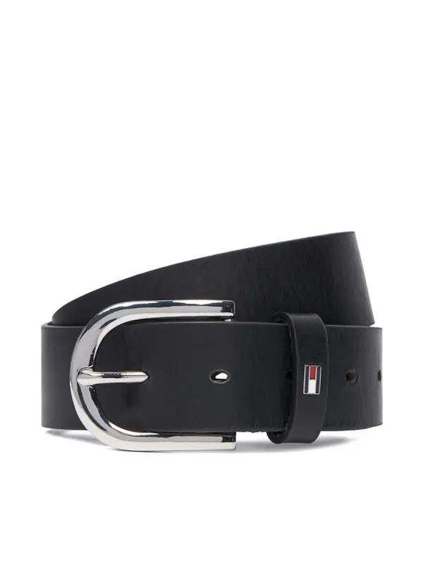 Tommy Hilfiger Tommy Hilfiger Ženski remen New Danny Belt WW0WW11590 Crna
