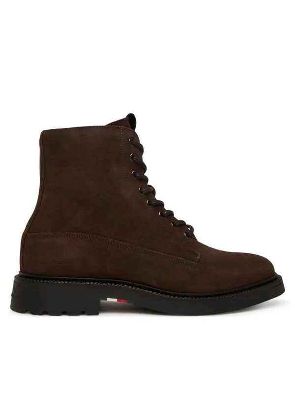 Tommy Hilfiger Tommy Hilfiger Zimske čizme Comfort Lwt FM0FM05594 Smeđa