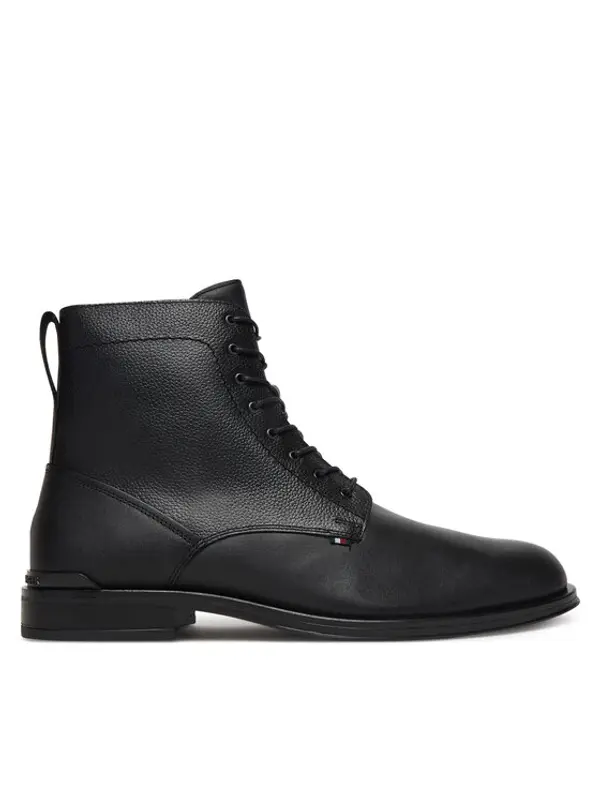 Tommy Hilfiger Tommy Hilfiger Zimske čizme Corporate FM0FM05577 Crna