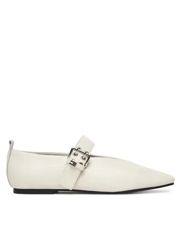 Tommy Jeans Tommy Jeans Balerinke Tjw Ballerina Buckle EN0EN03019 Bijela
