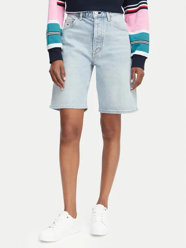 Tommy Jeans Tommy Jeans Bermude DW0DW23123 Svijetlo plava Regular Fit