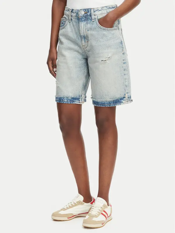 Tommy Jeans Tommy Jeans Bermude Mia DW0DW22686 Plava Relaxed Fit