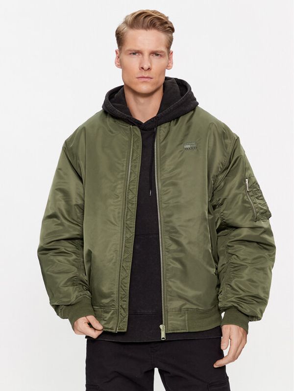Tommy Jeans Tommy Jeans Bomber Authentic DM0DM17660 Zelena Relaxed Fit
