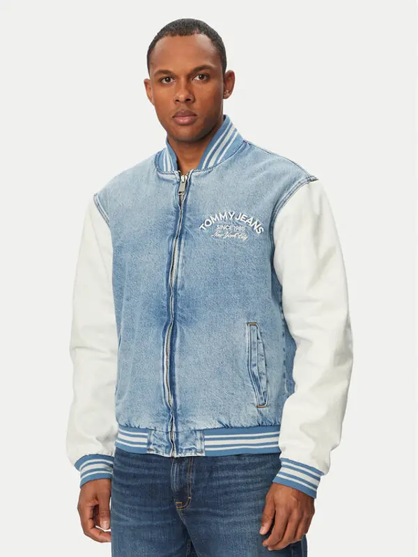 Tommy Jeans Tommy Jeans Bomber DM0DM22498 Plava Regular Fit