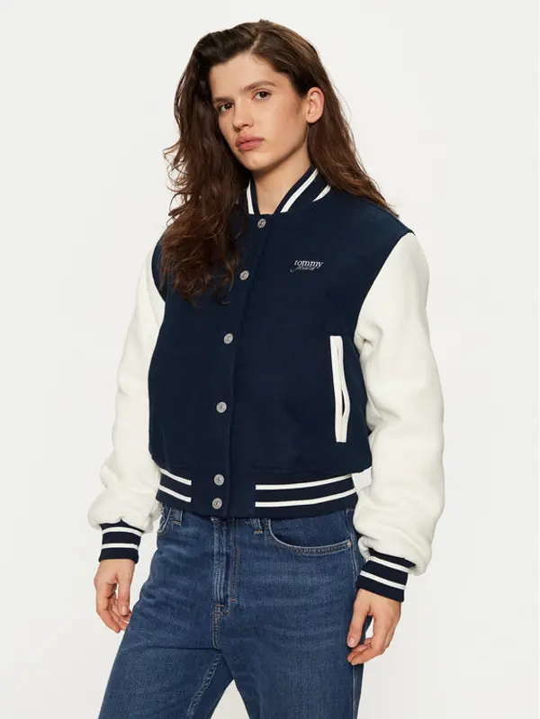Tommy Jeans Tommy Jeans Bomber DW0DW19320 Tamnoplava Regular Fit