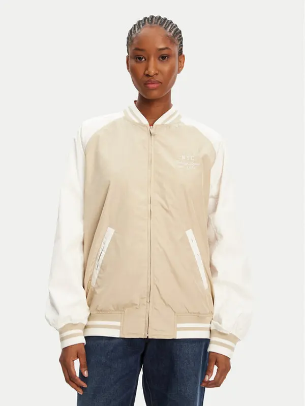 Tommy Jeans Tommy Jeans Bomber Souvenir DW0DW21432 Bež