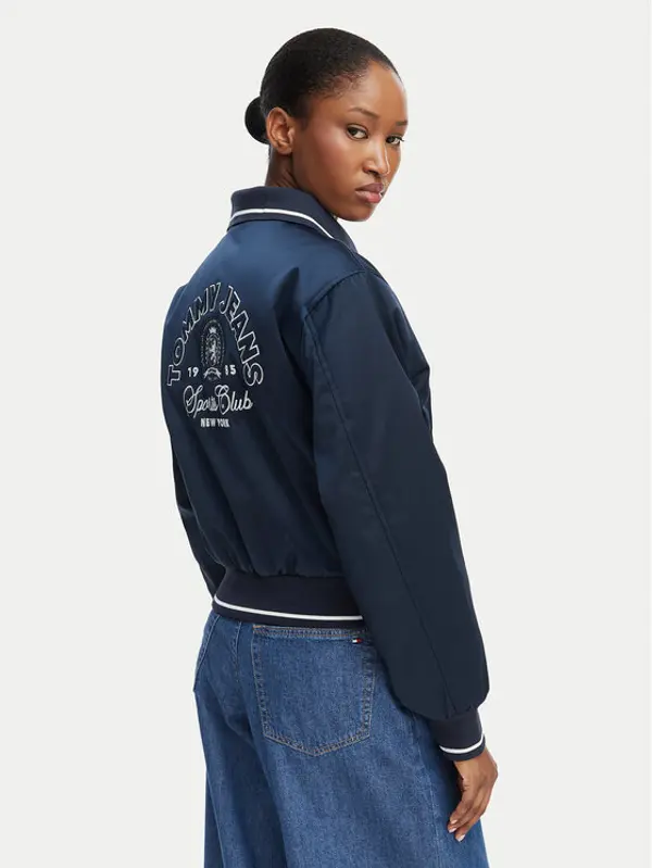 Tommy Jeans Tommy Jeans Bomber Tjw Coach DW0DW23153 Tamnoplava Regular Fit