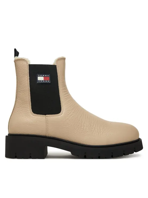 Tommy Jeans Tommy Jeans Chelsea cipele Tjw Chelsea Boot Wl EN0EN02826 Écru
