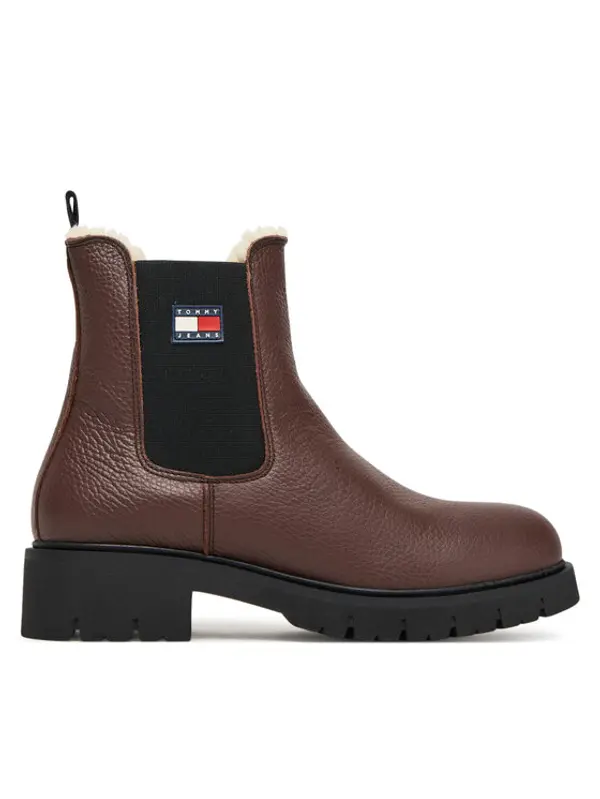 Tommy Jeans Tommy Jeans Chelsea cipele Tjw Chelsea Boot Wl EN0EN02826 Smeđa