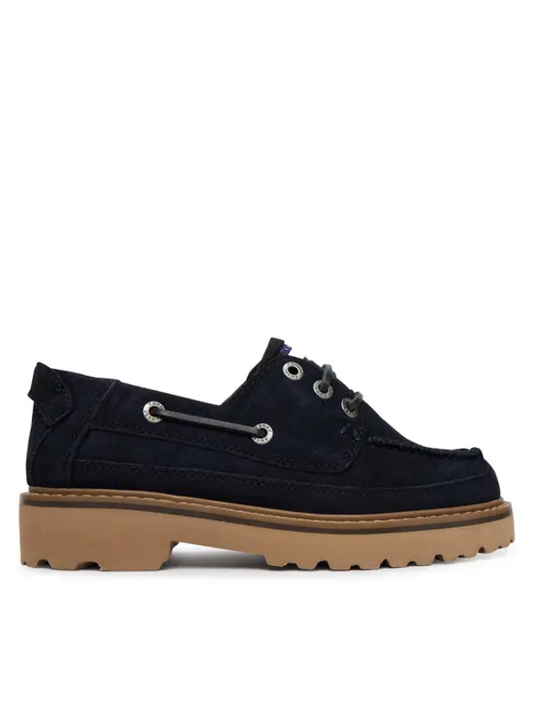 Tommy Jeans Tommy Jeans Cipele Tjw Archive '01 Low Boat Shoe EN0EN03157 Tamnoplava