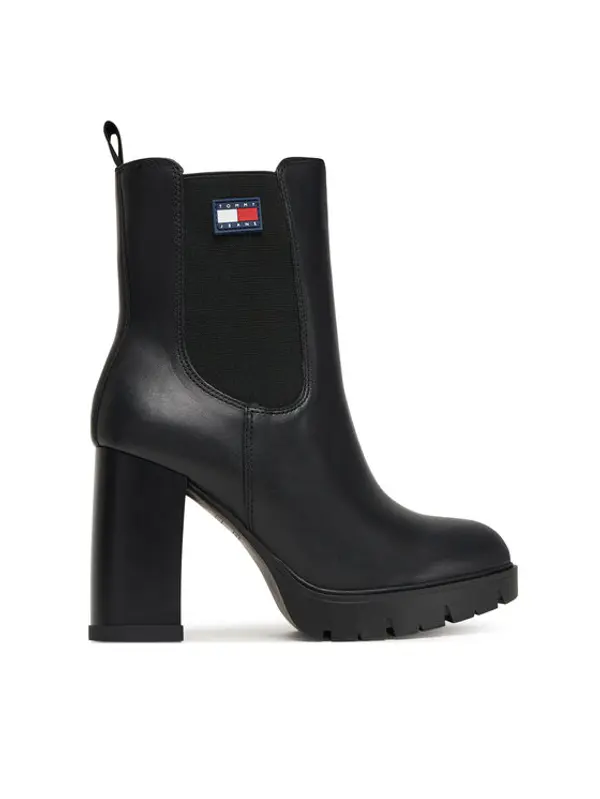 Tommy Jeans Tommy Jeans Čizme Tjw EN0EN02831 Crna