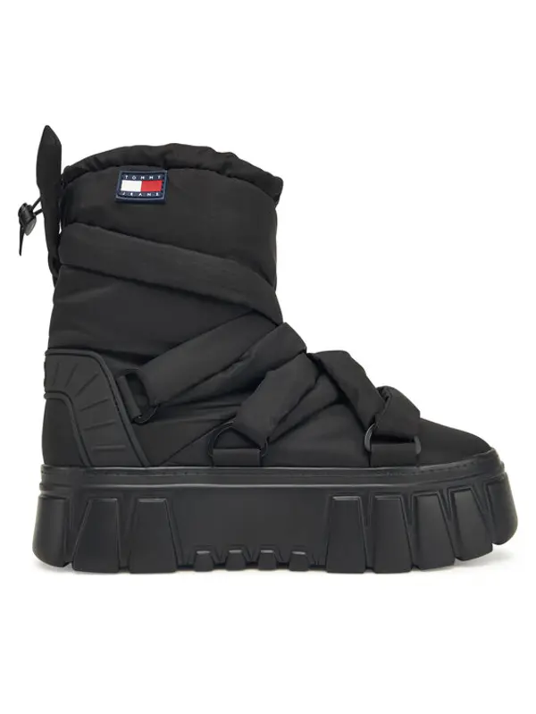 Tommy Jeans Tommy Jeans Čizme za snijeg Tjw Chunky Snow Boot Nylon EN0EN02842 Crna