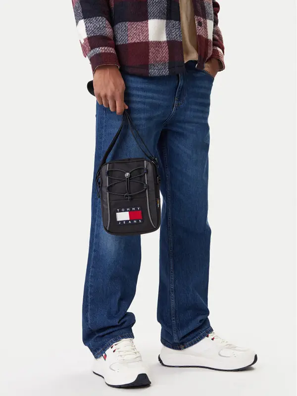 Tommy Jeans Tommy Jeans Crossover torbica Tjm Archive Reporter AM0AM13882 Crna