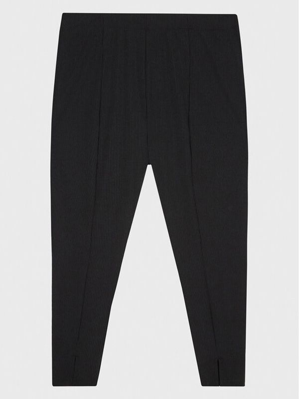 Tommy Jeans Curve Tommy Jeans Curve Leggings Center Badge DW0DW15090 Crna Slim Fit