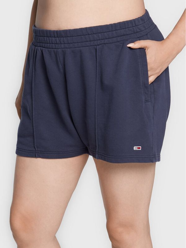 Tommy Jeans Curve Tommy Jeans Curve Sportske kratke hlače Cry DW0DW12975 Tamnoplava Relaxed Fit