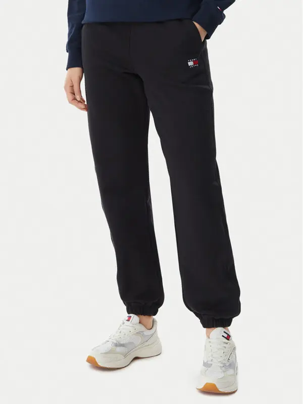 Tommy Jeans Tommy Jeans Donji dio trenerke DW0DW22780 Crna Regular Fit