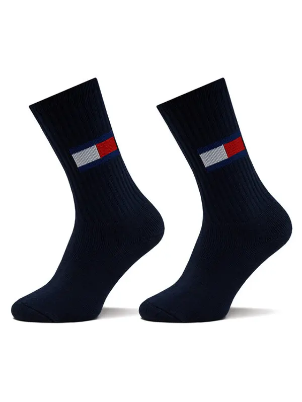 Tommy Jeans Tommy Jeans Duge čarape 701228222 Tamnoplava