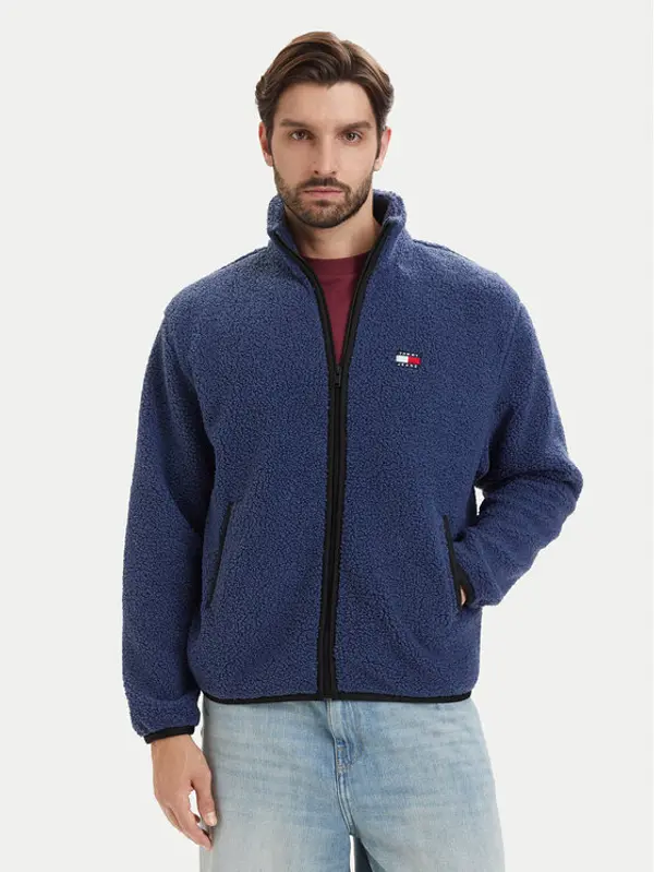 Tommy Jeans Tommy Jeans Flis DM0DM22345 Plava Regular Fit