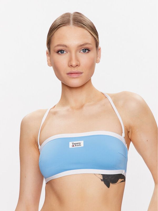 Tommy Jeans Tommy Jeans Gornji dio kupaćeg kostima UW0UW04083 Svijetloplava