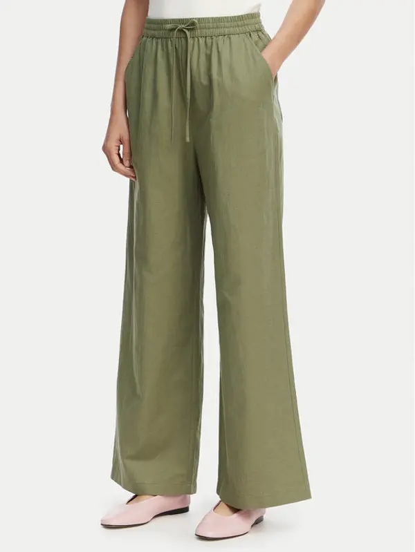 Tommy Jeans Tommy Jeans Hlače DW0DW22285 Zelena Loose Fit