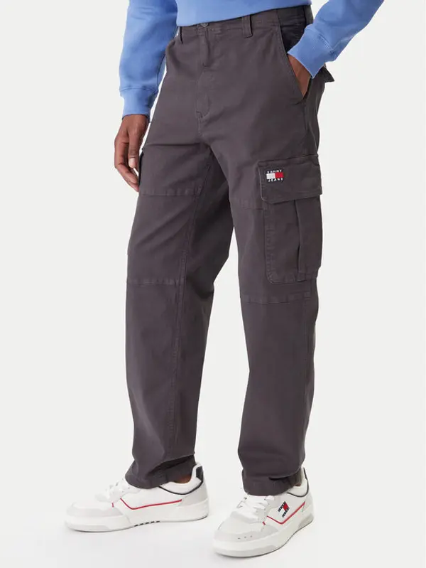 Tommy Jeans Tommy Jeans Hlače Sonny DM0DM22651 Siva Slim Fit