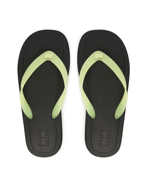 Tommy Jeans Tommy Jeans Japanke Tjw Cleated Jelly Summer Sandal EN0EN02954 Zelena