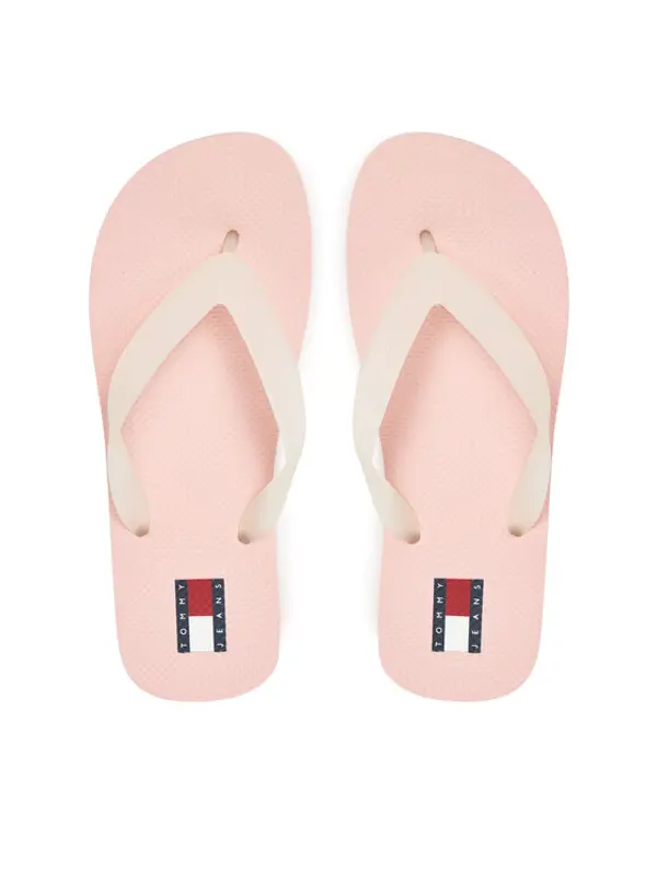 Tommy Jeans Tommy Jeans Japanke Tjw Logo Flip Flop EN0EN02447 Ružičasta