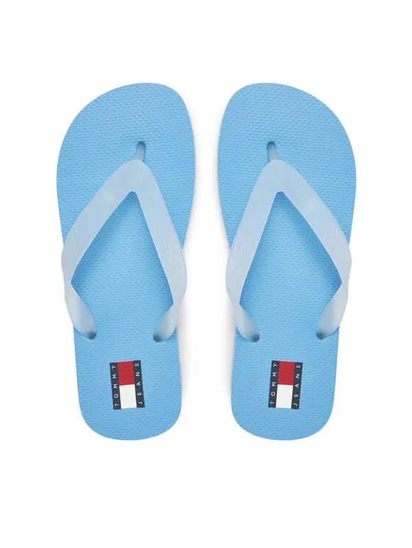 Tommy Jeans Tommy Jeans Japanke Tjw Logo Flip Flop EN0EN02447 Svijetloplava