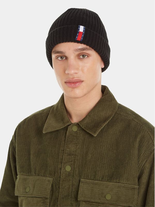 Tommy Jeans Tommy Jeans Kapa Im Tju Unisex Beanie AU0AU01808 Crna
