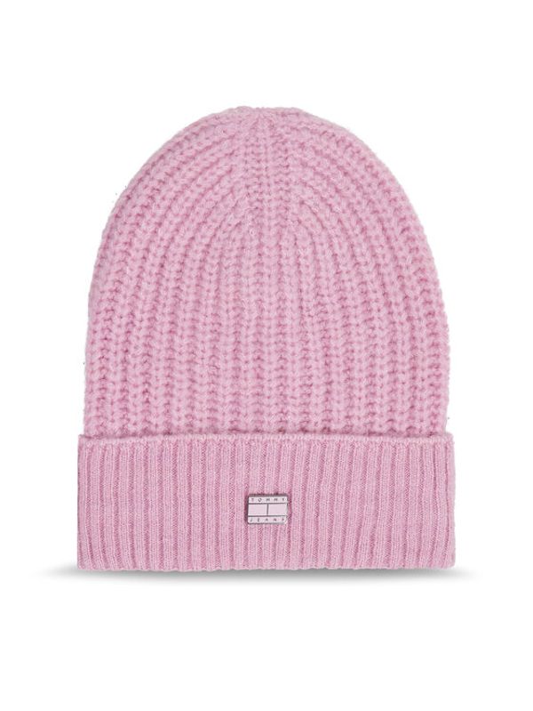 Tommy Jeans Tommy Jeans Kapa Tjw Cosy Knit Beanie AW0AW15462 Ružičasta