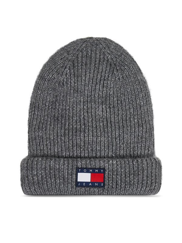 Tommy Jeans Tommy Jeans Kapa Tjw Soft Ready Beanie AW0AW15464 Siva
