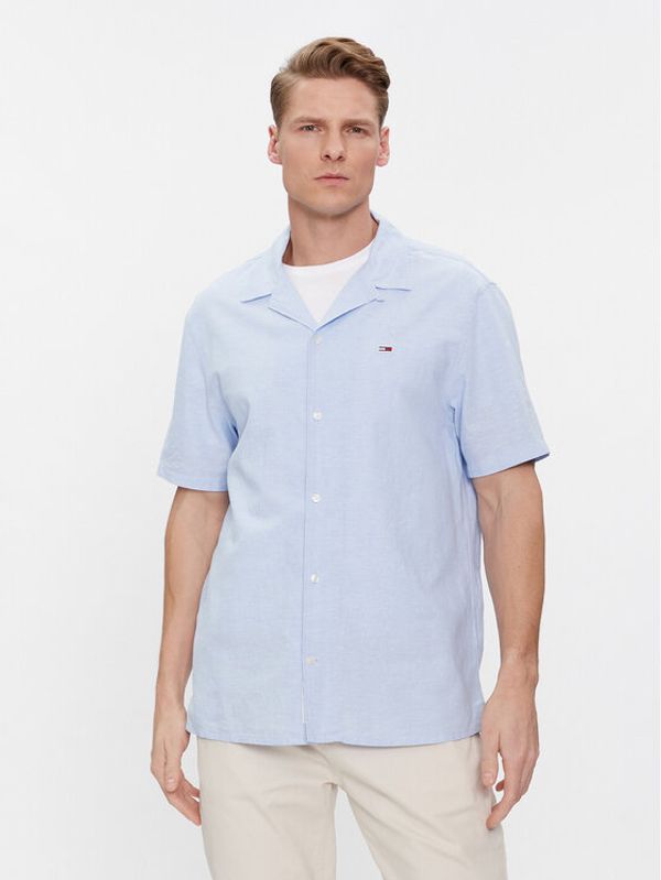 Tommy Jeans Tommy Jeans Košulja Camp DM0DM18963 Svijetloplava Regular Fit