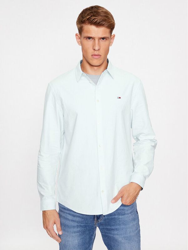 Tommy Jeans Tommy Jeans Košulja Classic Oxford DM0DM15408 Zelena Classic Fit