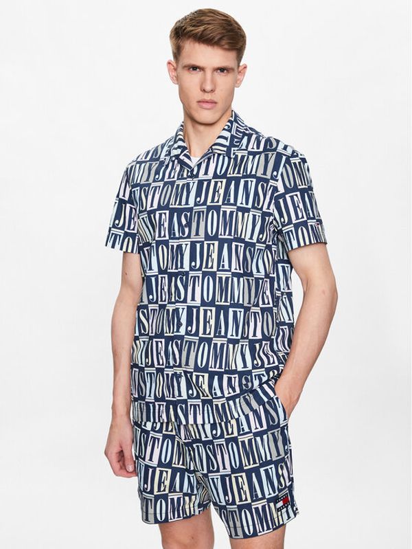 Tommy Jeans Tommy Jeans Košulja DM0DM15930 Tamnoplava Classic Fit