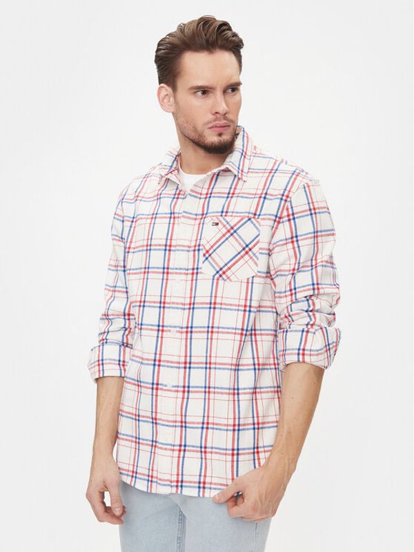 Tommy Jeans Tommy Jeans Košulja DM0DM17253 Bež Classic Fit