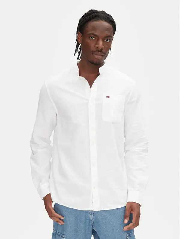 Tommy Jeans Tommy Jeans Košulja DM0DM20876 Écru Regular Fit