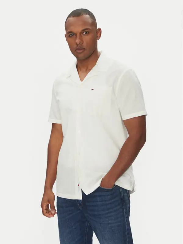 Tommy Jeans Tommy Jeans Košulja DM0DM20895 Écru Regular Fit