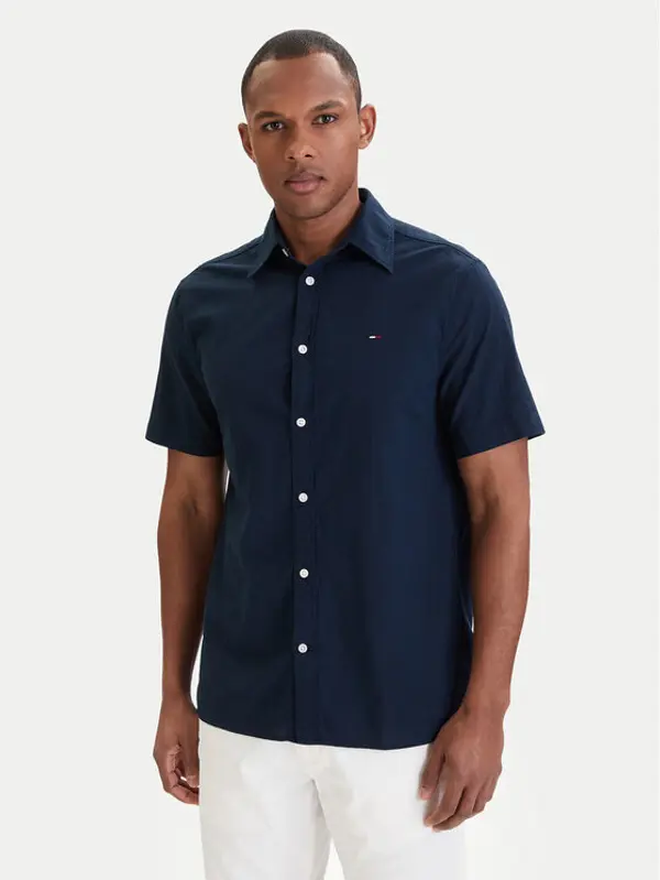 Tommy Jeans Tommy Jeans Košulja DM0DM22786 Tamnoplava Regular Fit